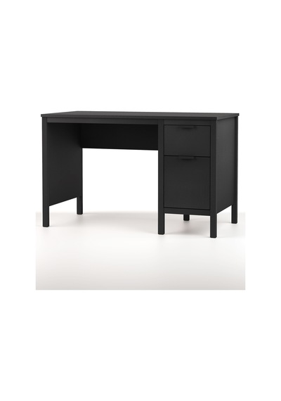 Donana Çekmeceli Çalışma Masası Y:75 D:60 G:120 / Beyaz Siyah