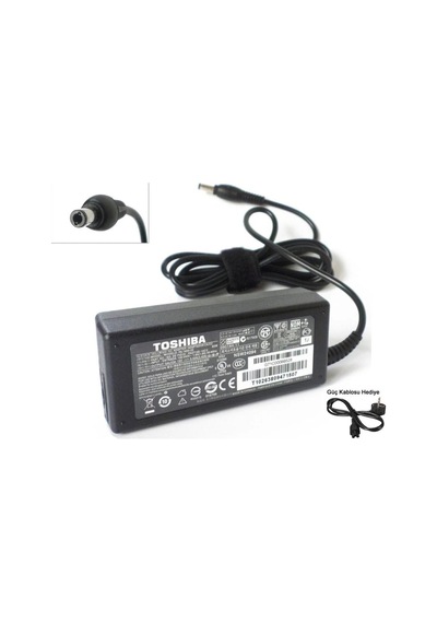 Toshiba 19v 3.42a 65w Adaptör Toshiba Şarj Cihazı Pa3714u-1aca