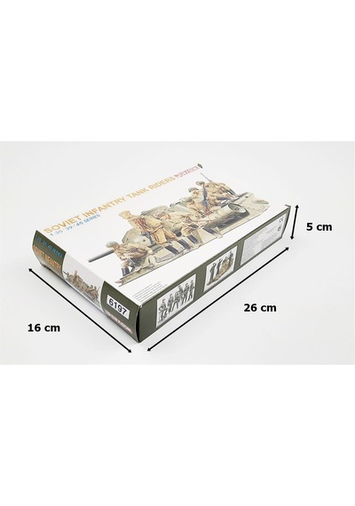 1/35 Sovyet Tank Sürücü Asker Figür Maketi, Dragon 6197