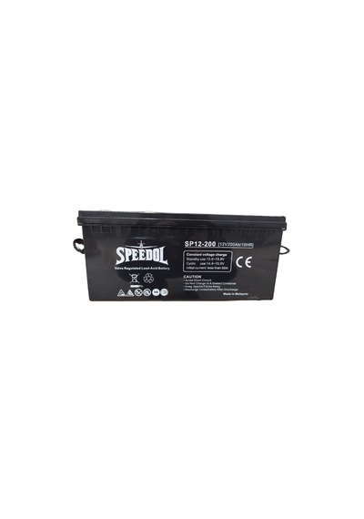 Speedol Akü 12x200 Ah Gel Akü