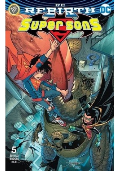 DC Rebirth-Super Sons Sayı 5 - Peter J. Tomasi - JBC Yayıncılık