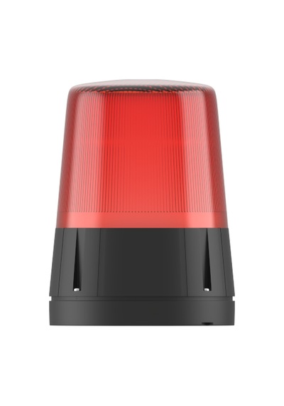 Mesan Ø110 Dörtgen Reflektörlü Led Döner Lamba Kırmızı 24Vdc Ms 804.1.24Vdc