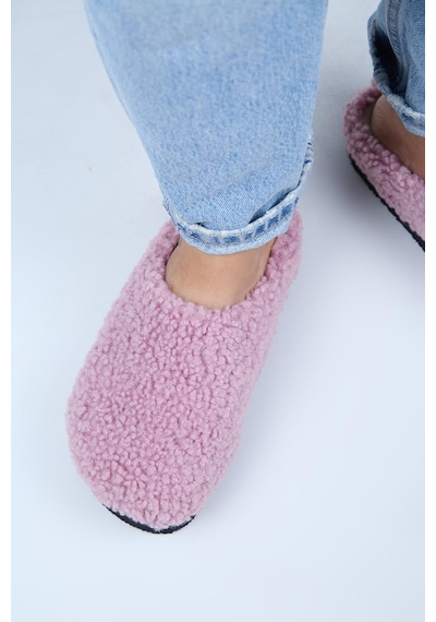 Manijero Orlina Kadın Tedy Sabo Platform Pembe Terlik