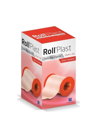 Roll Plast Bez Yapışkanlı Flaster 10 CM x 5 M