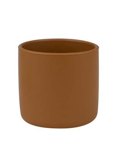 Silikon Mini Bardak Woody Brown Kahverengi