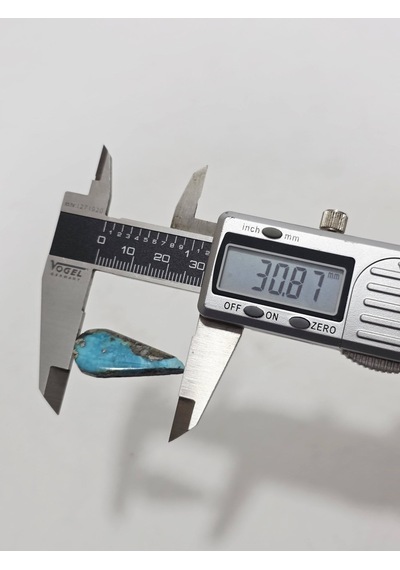 Doğal İran Nişabur Firuze Turkuaz Taşı 27,6 Karat - 5,5 Gram T014