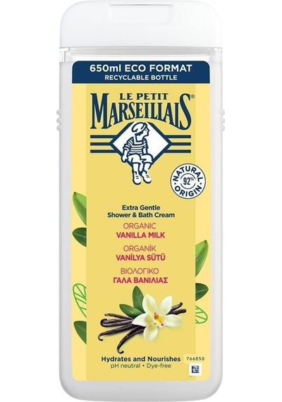 Le Petit Marseillais Vanilya Sütü Duş Jeli 650 Ml Vanilya Sütü