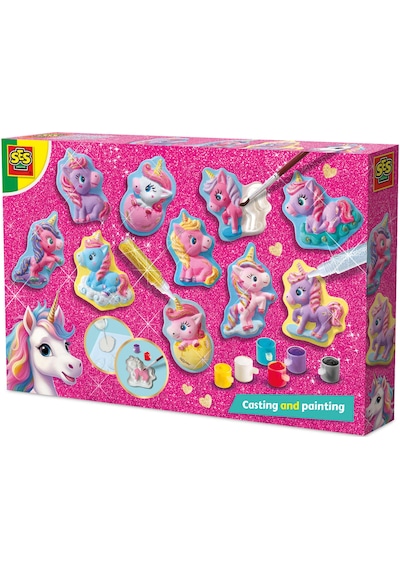 Ses Creative Kalıba Dök Ve Boya - Bebek Unicorn'lar