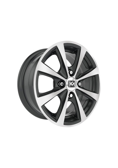 Kormetal 13 İnç 4 100 Et28 Parlak Siyah Jant Takımı J-6055