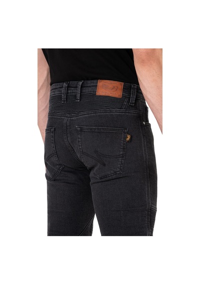 Iron Shield Flexi Korumalı Motosiklet Kot Pantolonu Erkek