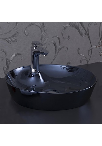 Eva Banyo Lena E-4044L Tezgah Üstü Porselen Lavabo