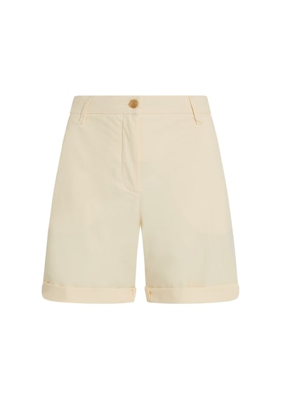 Tommy Hilfiger Co Blend Gmd Chıno Short Kadın Sarı Şort - Ww0ww42457 Sarı