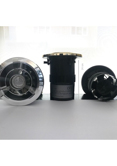 Airluks Lıghtfan Işıklı Banyo Fanı Krom - Altın