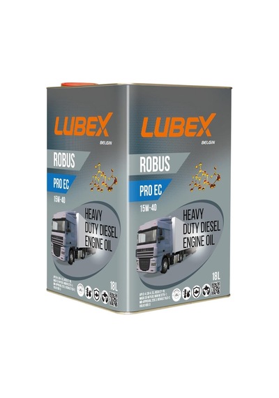 Lubex Robus Pro Ec 15W-40 Motor Yağı 18 L