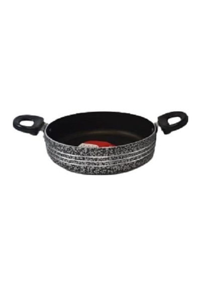 Dum Tv 18/1 Yumurta Tavası Çift Kulp 18 Cm Siyah - Gümüş