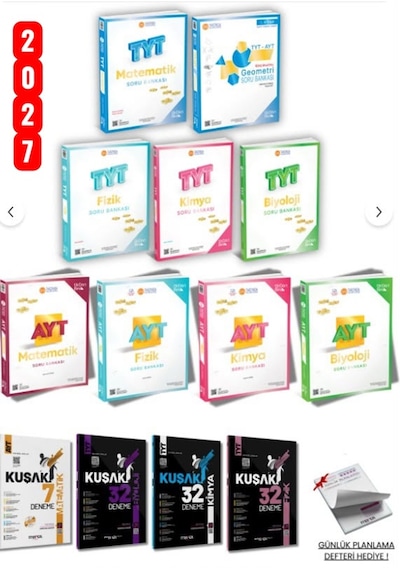 Üçdörtbeş Yayınları 345 2027 Sayısal Tyt Ayt Matematik Geometri Fizik Kimya Biyoloji Sayısal Soru Bankası Ve 4 Deneme Hediye