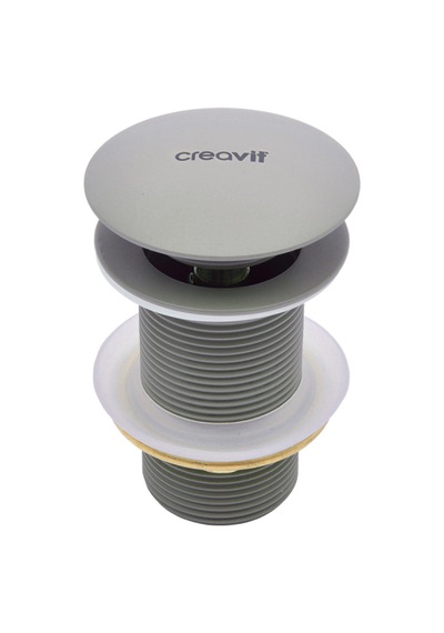 Creavit SFU.SF030.CGR Lav.sifon Başlığı Pop-up Tşmsz Cool Grey 1