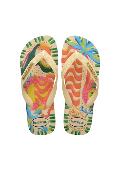 Havaianas Top Bossa Kadın Renkli Desenli Parmak Arası Terlik-15664 Çok Renkli