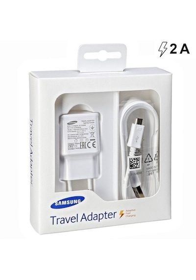 Samsung Şarj Aleti Ve Data Usb Kablosu