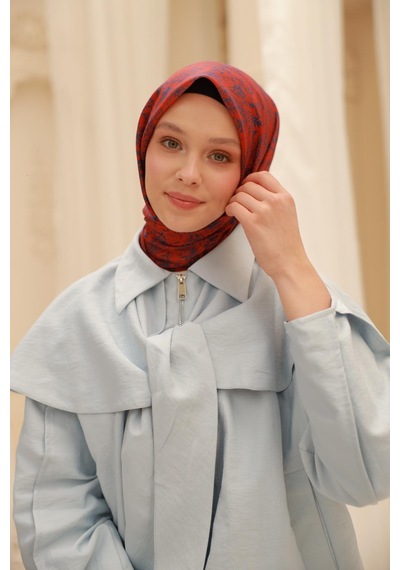 Silk Home Soft Eşarp 73082-01 Koyu Turuncu, Saks