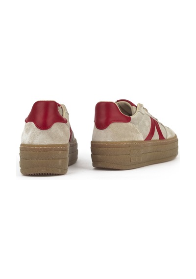 Ziya, Kadın Hakiki Deri Sneaker 1431000z6640 Bej Bej