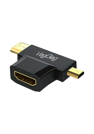 Mini Hdmı/micro Hdmı Erkek To Hdmı Dişi Dönüştürücü Adaptör