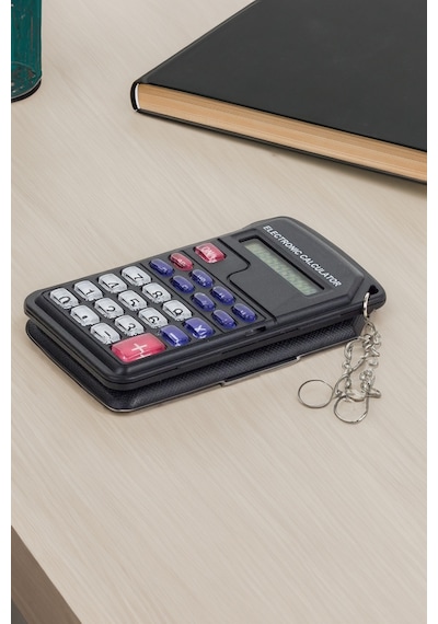 Thentech Mini Boy Anahtarlığa Takılabilir Kolay Taşınabilir Hesap Makinesi Ergonomik Yer Kaplamaz Diğer