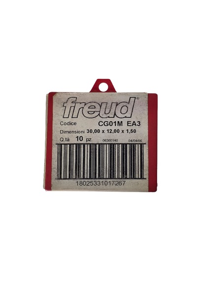 Freud Top Bıçak Jilet Bıçağı 30x12x1,5 Cg01m Ea3 10 Adet