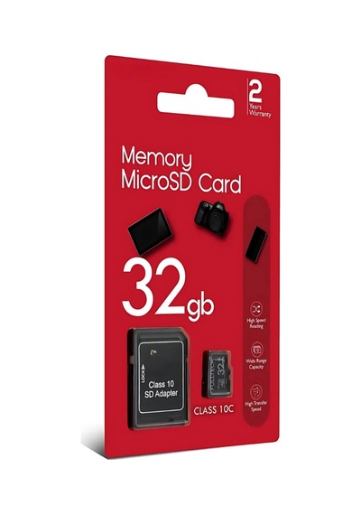 32 Gb Micro Sd 130 Mb/sn Siyah Hafıza Kartı Telefon Kamera Tablet