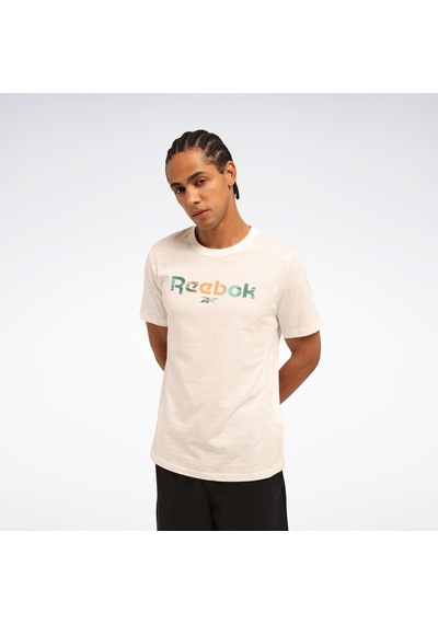 Reebok Sumth Tee Erkek Beyaz Tişört Beyaz