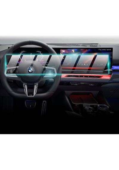 Bmw 2024 İ5 14.9" Navigasyon 12.3" Gösterge Paneli Tek Parça Ipg Proactive Ekran Koruyucu