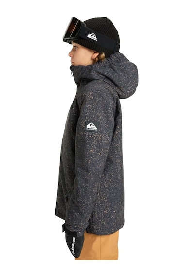 Quıksılver Quiksilver Mission Printed Youth Jk Erkek Çocuk Siyah Snowboard Ceketi 6455