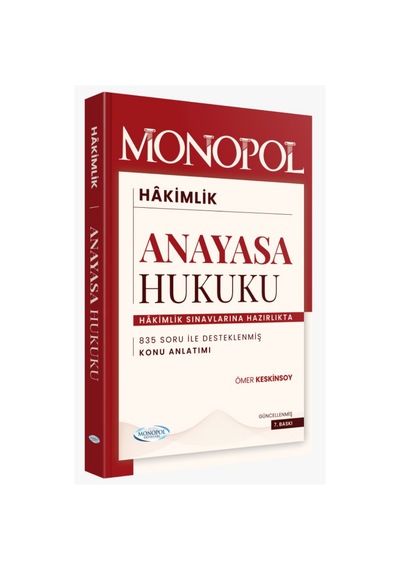 Anayasa Hukuku 7. Baskı Monopol Yayınları