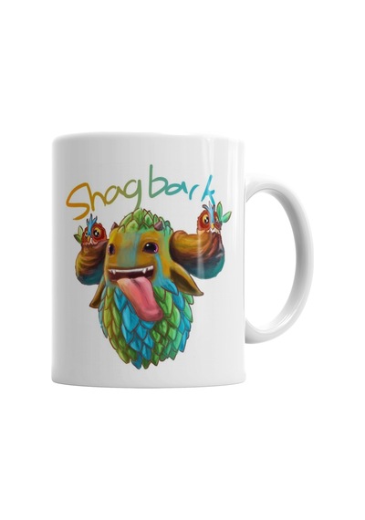 Shagbark Kupa Bardak Porselen Karışık