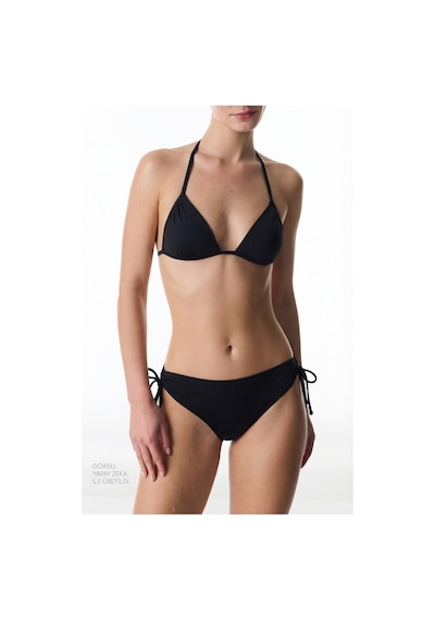 Penti Siyah Mini Üçgen Bikini Üstü