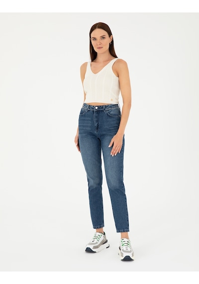 Pierre Cardin Kadın Açık Mavi Jean Pantolon 50293352-vr003 Açık Mavi