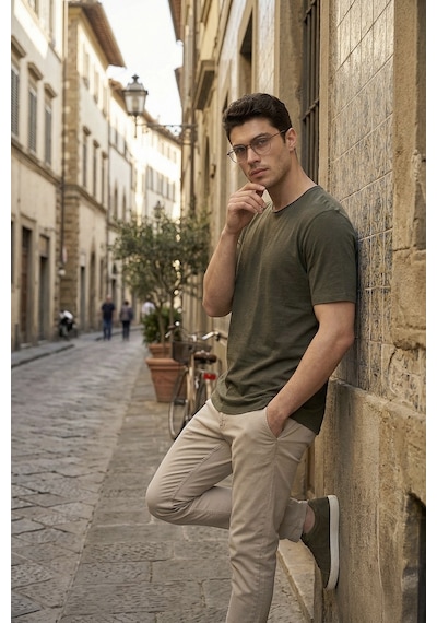 Buratti Erkek T Shirt 5904074 Nefti