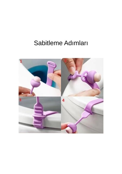 Mantar Tasarımlı Klozet Kaldırma Aparatı Hijyenik Klozet Kapağı Tutacağı 1 Adet Çok Renkli Plastik Diğer