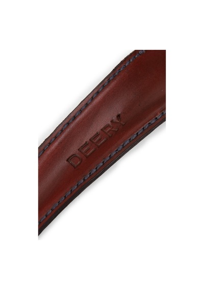 Deery Hakiki Deri Çelik Gövdeli Bordo Ayakkabı Çekeceği - 22222mbrdj02