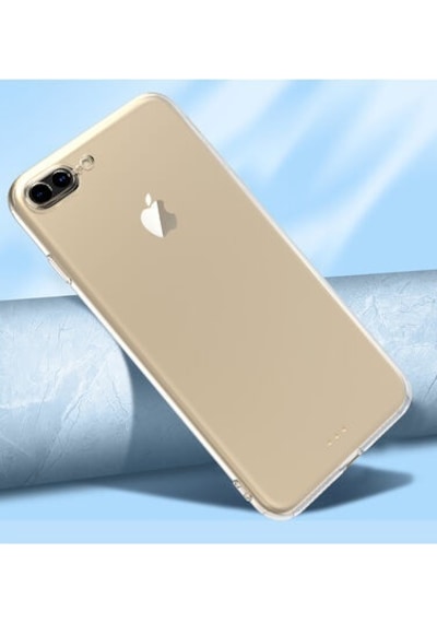 Apple Uyumlu iPhone 7 Plus İle Kılıf Şeffaf Esnek Silikon Telefon Kılıfı Kapak