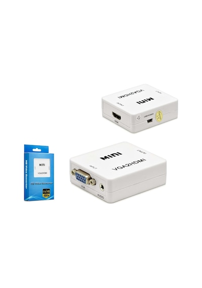 Çevirici Vga To Hdmi Görüntü ve Ses Aktarıcı Hadron Hdx-1283
