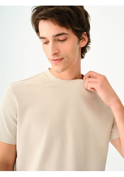 LOFT Regular Fit Erkek Tshirt K.kol Lf2036471 Q1.v1 Taş