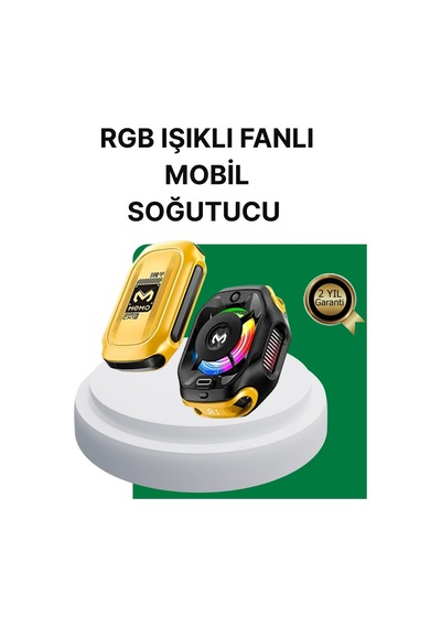 7 Kanatlı Vortex Fanlı Akıllı Telefon Soğutma Atı
