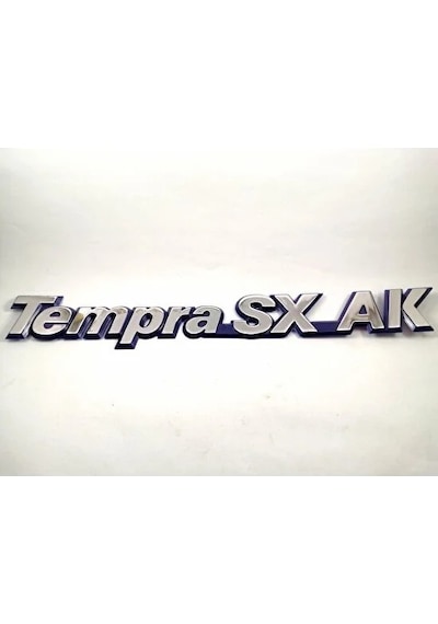 Tempra Sxak Arka Bagaj Yazı