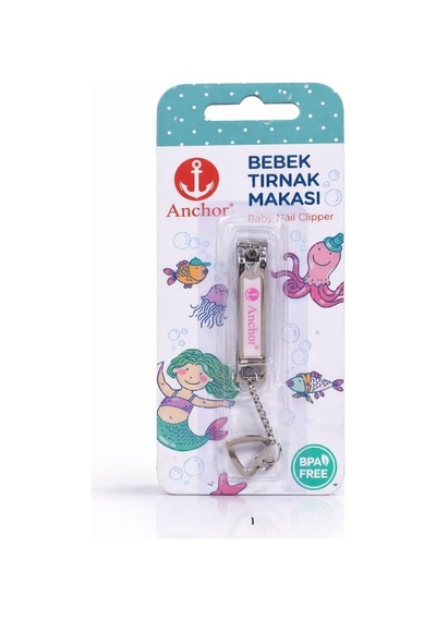 Tr Anchor Bebek Tırnak Makası, Paslanmaz Çelik, Zincirli Tasarım, Bpa Free, Güvenli Ve Nazik Kesim