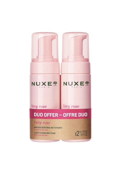 Nuxe Very Rose Yüz Temizleme Köpüğü 2x150 Ml