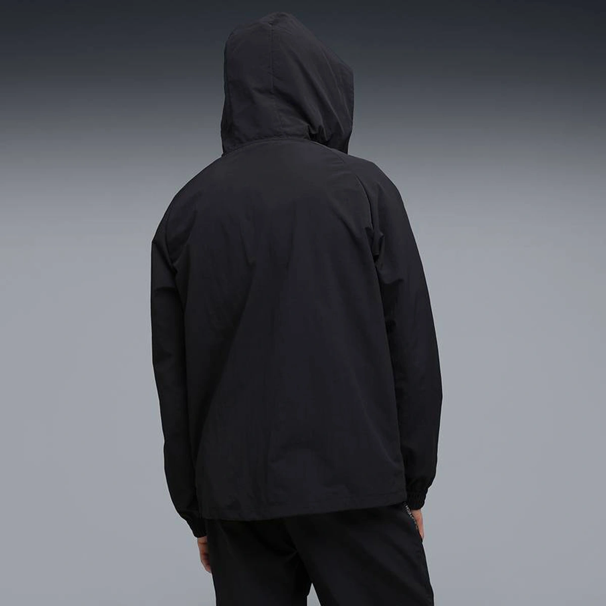 Puma Pumatech Woven Erkek Siyah Kapüşonlu Ceket Siyah