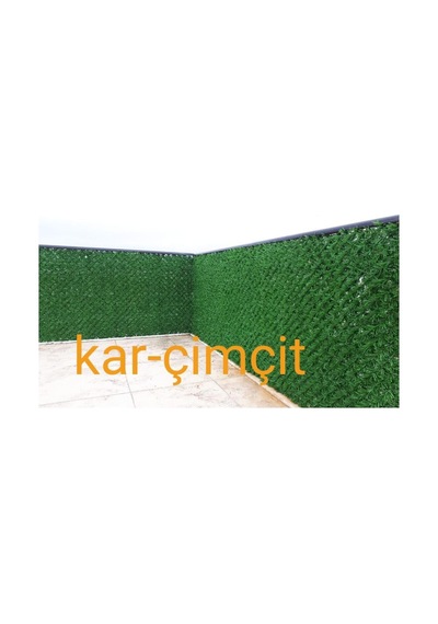 Karmat Bahçe Çiti, Telli Çim Çit, Çimçit, Çim Çit, Çimli Çit Teli, Dekoratif Çit, -120 Cm. X 1 Mt. Yeşil-120 Diğer