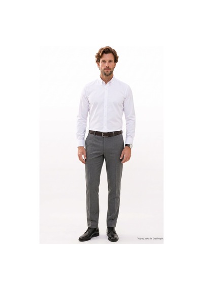 Tudors Regular Fit Rahat Kesim Oxford Doku Uzun Kollu Düğmeli Yaka Pamuklu Beyaz Erkek Gömlek-52911 Tudors Regular Fit Rahat Kesim Oxford Doku Uzun Kollu Düğmeli Yaka Pamuklu Beyaz Erkek Gömlek-52911