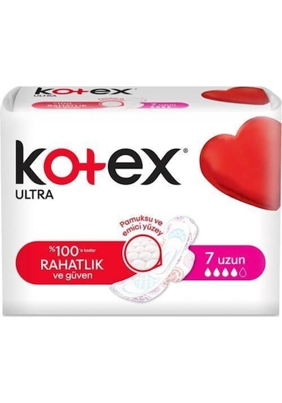 Kotex Ultra Hijyenik Ped Uzun 7'li